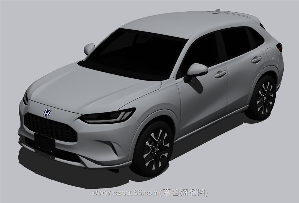 本田XRV汽车 SU模型图片1 完全免费素材