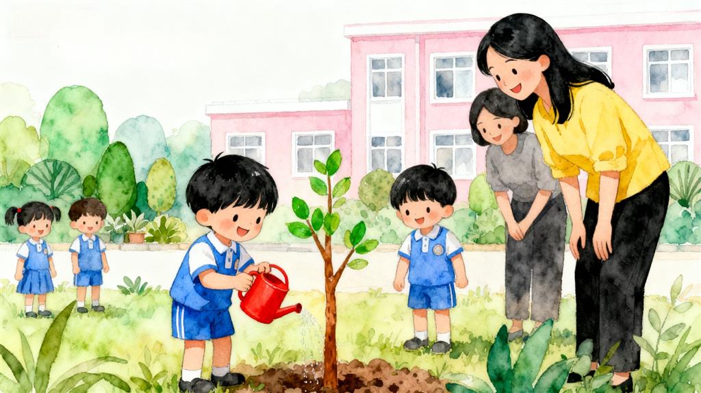 水彩画:“吃苦幼儿园”为何能走红
