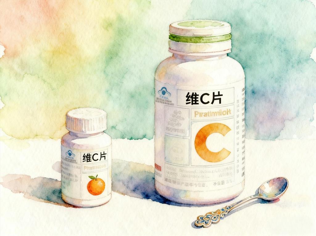 水彩画:2元维C和98元维C的区别
