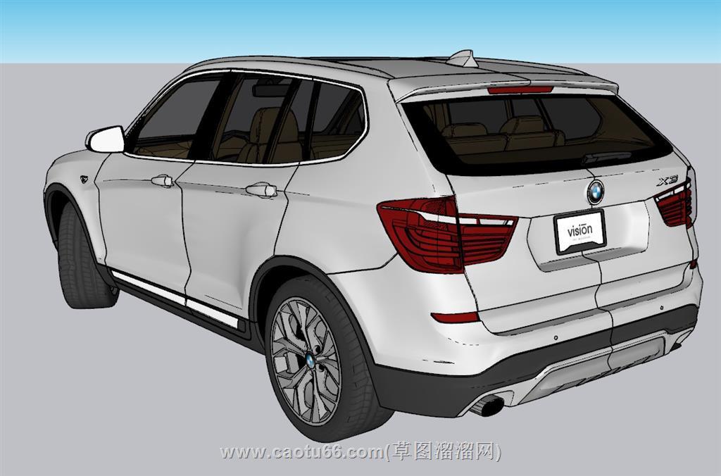 宝马汽车SUVSU模型上传日期是2022-06-25