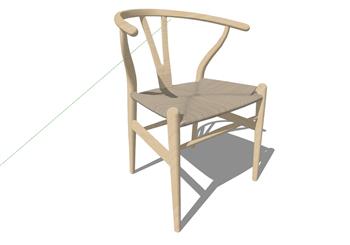 餐椅椅子扶手椅SU模型