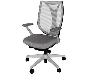 旋转椅办公椅电脑椅SU模型