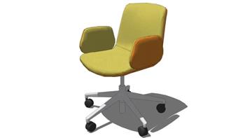 旋转椅椅子SU模型
