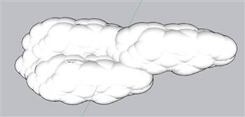 云朵SU模型