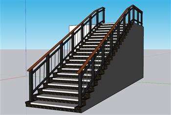 楼梯扶梯SU模型