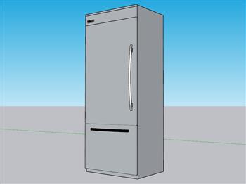 冰箱家电SU模型