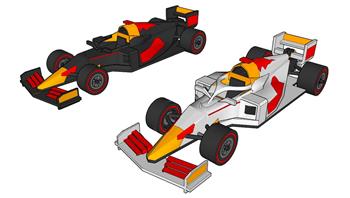 F1方程式赛车su模型(ID30885)