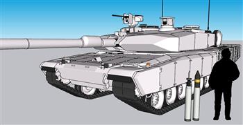 坦克武器装备SU模型