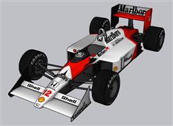 F1赛车汽车方程式su模型免费(ID37151)