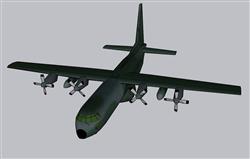 运输机飞机SU模型