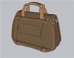 手提公文包行李袋草图模型(ID44997)