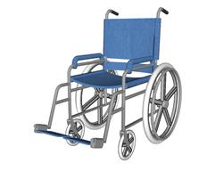 轮椅SU模型