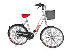 自行车单车su模型网站草图模型(ID57518)