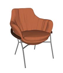 单椅椅子SU模型