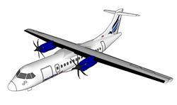 航空飞机运输机SU模型