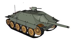 坦克战车SU模型