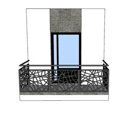 su阳台栏杆护栏模型(ID91180)