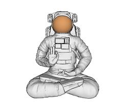 太空人宇航员摆件SU模型
