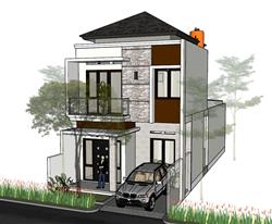 自建房住宅SU模型