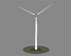 风力发电SU模型