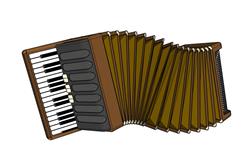 乐器手风琴sketchup模型库免费下载(ID94989)