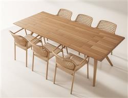 餐桌藤椅SU模型