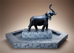 大象雕塑SU模型(ID96152)