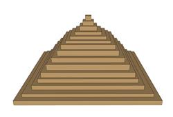 埃及金字塔sketchup模型库免费下载(ID97470)
