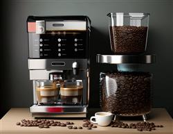 咖啡豆咖啡机SU模型
