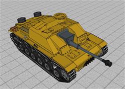 坦克武器SU模型