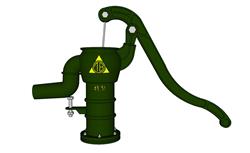 手压泵水泵SU模型