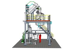 反应釜反应器水泵SU模型