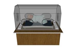 婴儿保温箱SU模型
