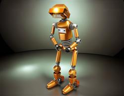 电视人机器人SU免费模型