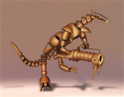 食蚁兽机器人SU模型