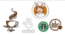 咖啡标咖啡店咖啡logoSU模型