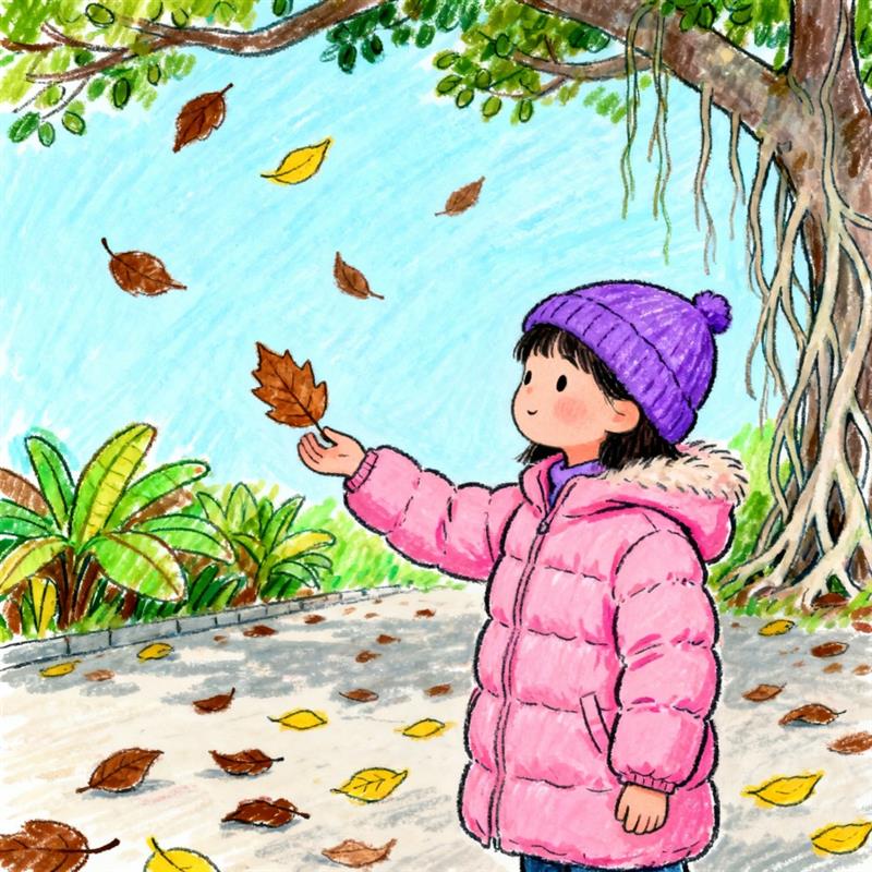 水彩画：冷空气已启程 降温可直达南方