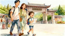 水彩画:长假亲子游,这件“行李”成新宠!必备作业去旅行 