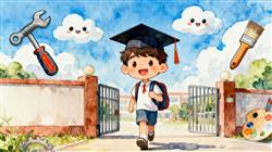 水彩画:本科生“回炉”上技校越来越香了