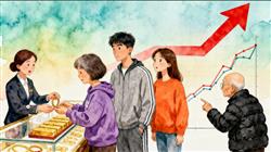 水彩画:金价这么高,到底谁在买?