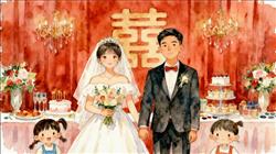 水彩画:男子花近30万闪婚一月后人财两空