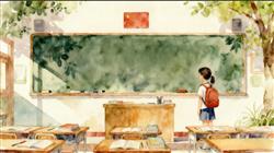 水彩画:中小学春秋假来了,各地怎么放?