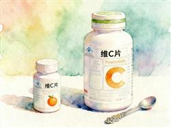 水彩画:2元维C和98元维C的区别