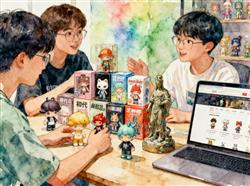 水彩画:从盲盒到潮玩,年轻人正这样收藏历史