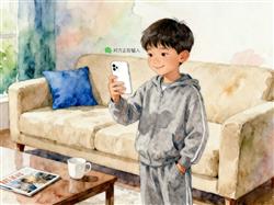 水彩画:微信“对方正在输入”说明在干什么“