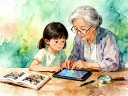 水彩画:人老了真的会变傻吗？