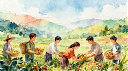 水彩画:以开放汇合作之力,以开放谋共享之福