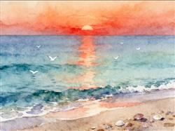 水彩画:“大海”的底气