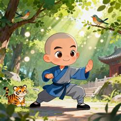 简笔画:养虎为患简笔画图片