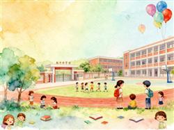 水彩画:孩子放春秋假，家长不放假怎么办？